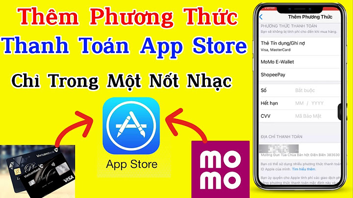 Cách nhập phương thức thanh toán cho id apple