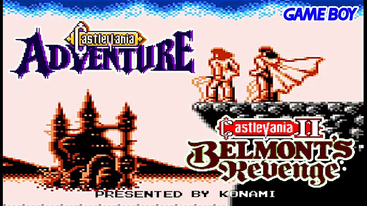 GBC】コナミ『ドラキュラ伝説Ⅰ＆Ⅱ - Castlevania：The Adventure＆