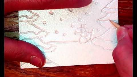 Printmaking: Styrofoam Prints: Creating a Printing Plate