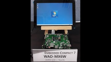 Testing LVDS Touch LCD on i.MX6Q board running Windows Embedded Compact 7 OS