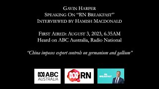 ABC Australia Radio National RN Breakfast Broadcast Wed 2 Aug 2023 at 9 35
