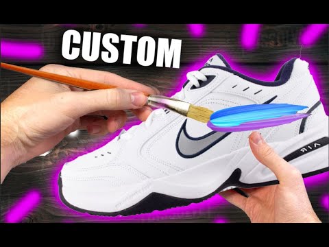 CUSTOM NIKE AIR MONARCHS!!!  TIFFANY TUESDAY - EP.25 