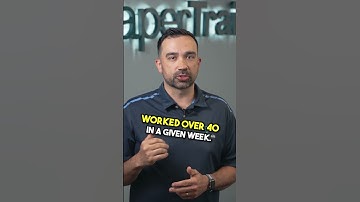 Did you know certain businesses have the option to use comp time instead of paying overtime? #shorts