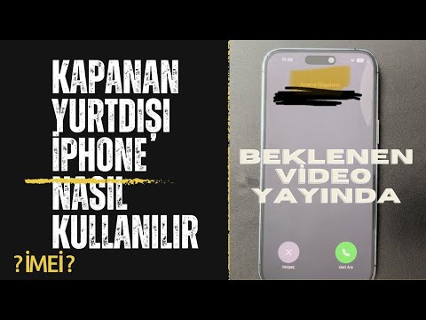 Kapanan Yurtdışı İphone Kayıtsız Nasıl Kullanılır /imei /icloud/kayıt/aramaya kapalı/arama başarısız