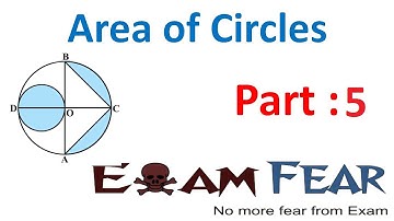 Maths Area Circles part 5 (Major Minor Sector & Segments) CBSE class 10 Mathematics X