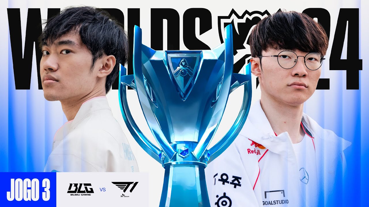 Worlds 2024: Grande Final | Bilibili Gaming x T1 (Jogo 3)