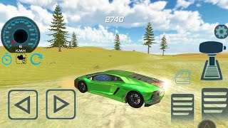 Racing Aventador Drift Simulator - Car Gameplay HD (iOS, Android) Part 2 screenshot 2