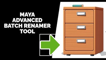 Rename Like a Pro! Meet the Ultimate Maya Batch Renamer Tool!