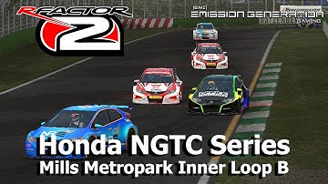 Honda NGTC Series - Mills Metropark Inner Loop B - rFactor 2