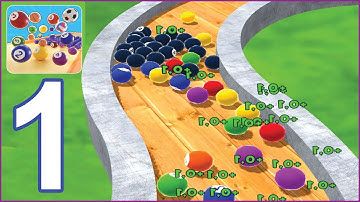 Bump Pop: Gameplay Walkthrough (iOS,Android) Part 1 - Ball Bump Run