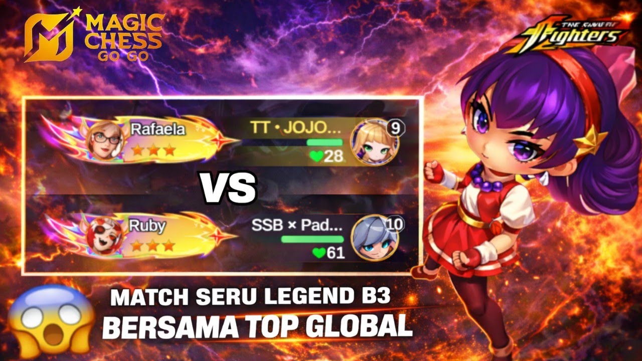 MATCH SERUUUU!! ADU HERO LEGEND B3 BERSAMA TOP GLOBAL