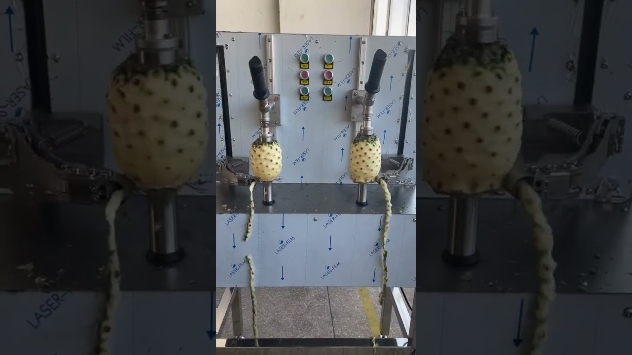 Más rápido, más fácil: La máquina peladora de piñas que necesitas