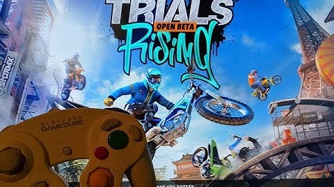 Trials Rising Switch supports analog triggers on GameCube controller!