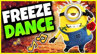MINIONS FREEZE DANCE PARTY 🍌 Floor Is Lava 🍌 Christmas Chase 🍌 Full Movie 🍌 Kids Dance screenshot 4