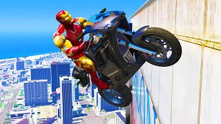 Iron Man Epic Bike Jumps - GTA 5 screenshot 2