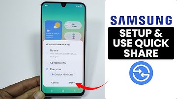 How to Setup & Use Quick Share on Any Samsung phone