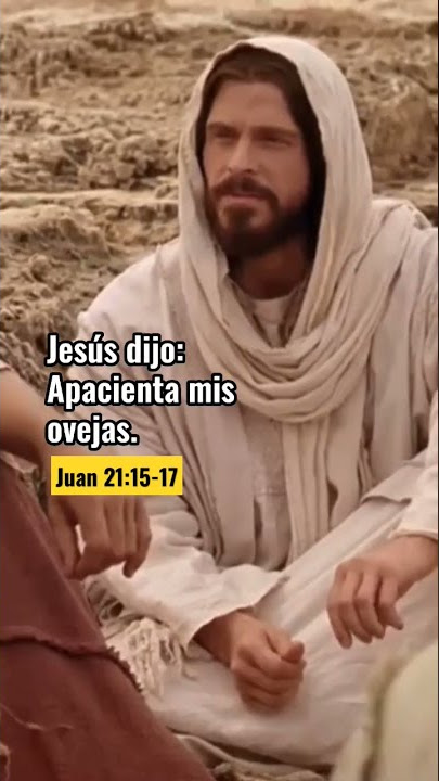 Jesús dijo: Apacienta mis ovejas. #shorts #dios #jesus #videoscristianos #cristo #palabradedios
