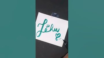 Calligraphy Lettering ❤️ #calligraphy #signature #drawing