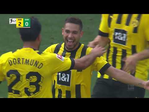 Borussia Dortmund 2 - 3 SV Werder Bremen (Bundesliga 2022 - 2023 Matchday 3 Highlights)