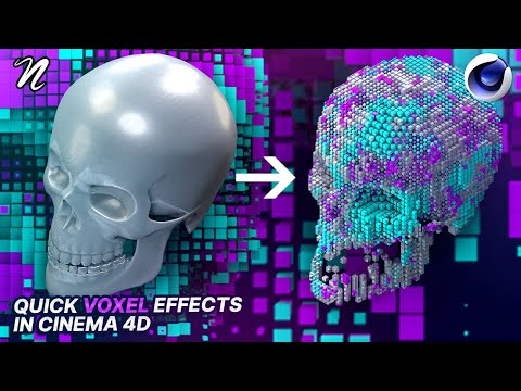 Tutorial: Quick Voxel Effects in Cinema 4D