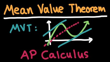 Mean Value Theorem | AP Calculus AB/BC | Preparing for AP exams