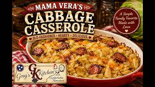 Mama Vera’s Cabbage Casserole | Old-Fashioned Southern Comfort Food @gregscumberlachiakitchen