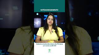 Acidente envolvendo viatura da PM deixa um morto na BR 470 (19/12/2025) Acidente envolvendo viatura da PM deixa um morto na BR 470 (19/12/2025)