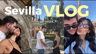 sevilla vlog | ispanya lezzetleri & biz (birbirimizi yedik)