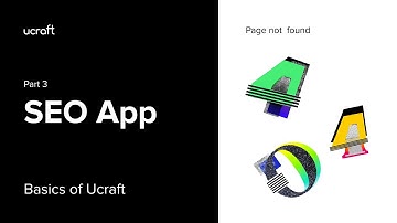 How to Optimize your Ucraft site for Search Engines | Part 3 | Basics of Ucraft