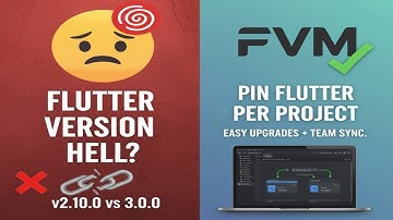 “FVM Tutorial — 📌 Pin Flutter Version Per Project Fast & Safe (VS Code + Team workflow)”