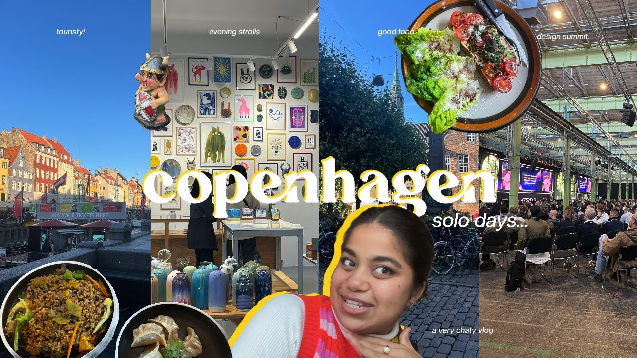 copenhagen vlog ✧// design summit, sunny days, chatty vlog