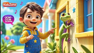 Cicak-Cicak di Dinding 🦎 | Lagu Anak Indonesia | KIDSZONE