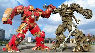 Transformers: The Last Knight - Iron Man vs Megatron Final Fight | Paramount Pictures [HD]