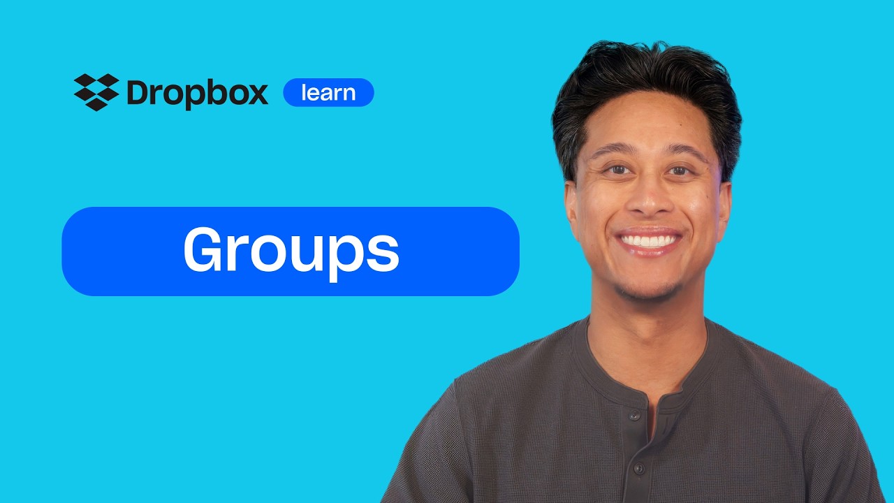 Manage Dropbox Groups | Dropbox Tutorials | Dropbox
