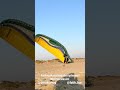 Kamil USLU Yamaç paraşütü yer çalışması (paragliding ground work)