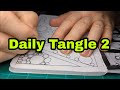 Daily tangle 2  theartproject