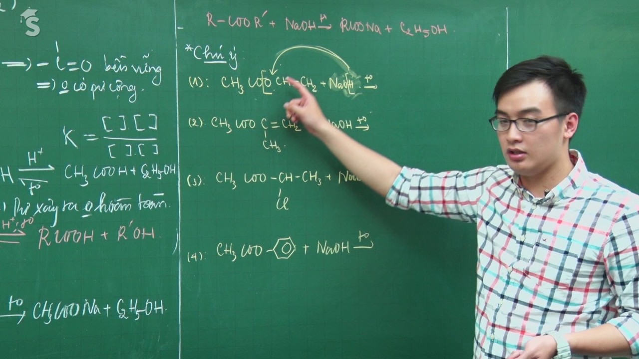Lý thuyết về este (Tính chất, điều chế) – Hóa 12 – Thầy Phạm Thanh Tùng