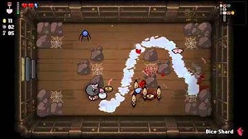 Binding of Isaac Afterbirth Walk-through Episode 3 [Self Sacrifice Lamb Fight!]