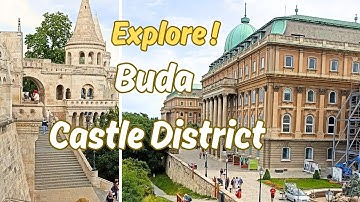 EXPLORING BUDA CASTLE DISTRICT| BUDAPEST, HUNGARY #travel #budapest #hungary #tour #europe