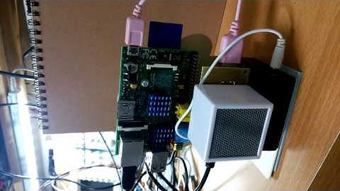 ラズベリーパイがしゃべるよ