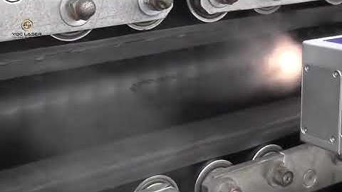 Corrugated PE Pipeline Pipe Coding Machine Application YF30F Pipe Laser Printer YQC LASER