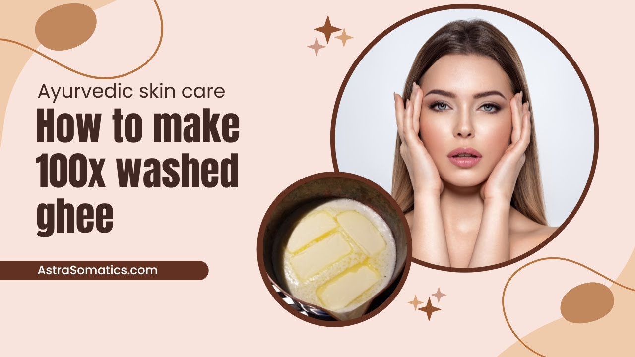 How to make 100x washed ghee YouTube