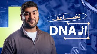 أسهل طريقة تفهم بيها تضاعف DNA في 8 دقائق بس🧬|جزء مهم من المحاضرة التالتة في فصل البيولوجيا الجزيئية