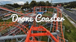 Cinewhoop on a Roller Coaster - FPV Drone