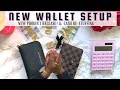 New cash envelope wallet setup | mini cash envelope stuffing | New product release