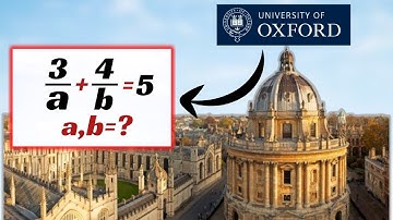 Oxford University | Hardest Entrance Exam Question | Can You Pass? | Mathematics | Maths | Pi Nerds