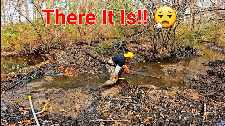 BEAVER DAM REMOVAL || STRUGGLING At The Tree Upstr...
