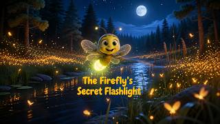 The Firefly's Secret Flashlight| Fun First English Words for Kids | Science Wonder Kids