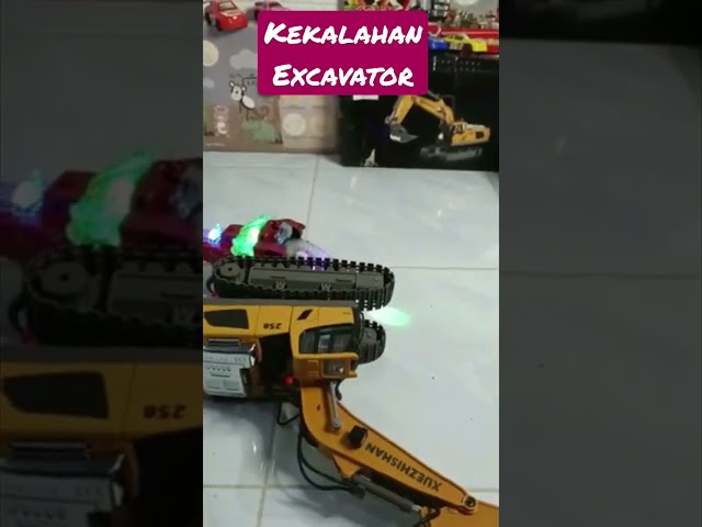 Kekalahan Excavator.     #telak #excavator #shortvideo #shortvideo #toys #shortsfeed class=