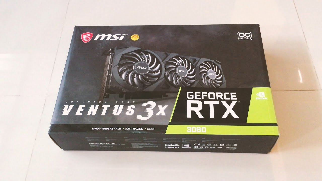 MSI GeForce RTX 3080 VENTUS 3X 10G OC - купить видеокарту: цены